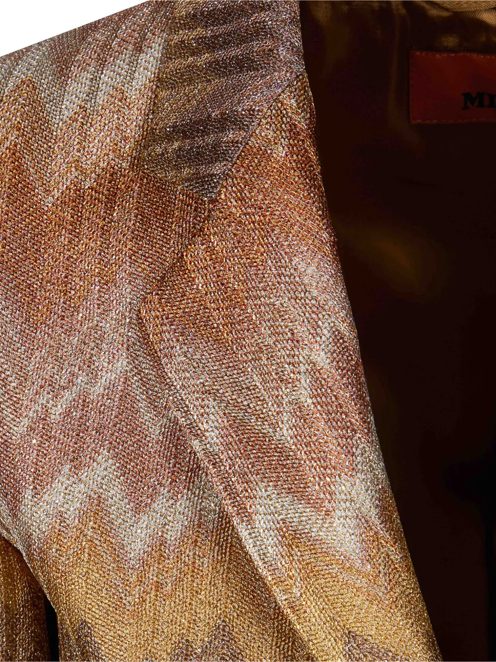 Missoni Chevron Blazer - Brown 