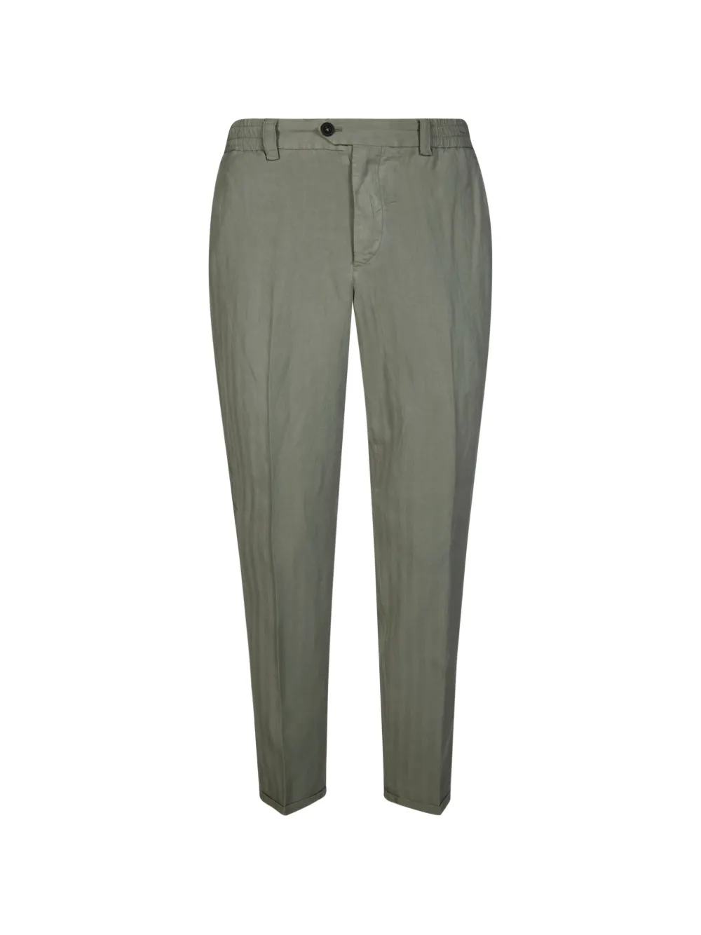 PT Torino pleated cotton trousers - Verde
