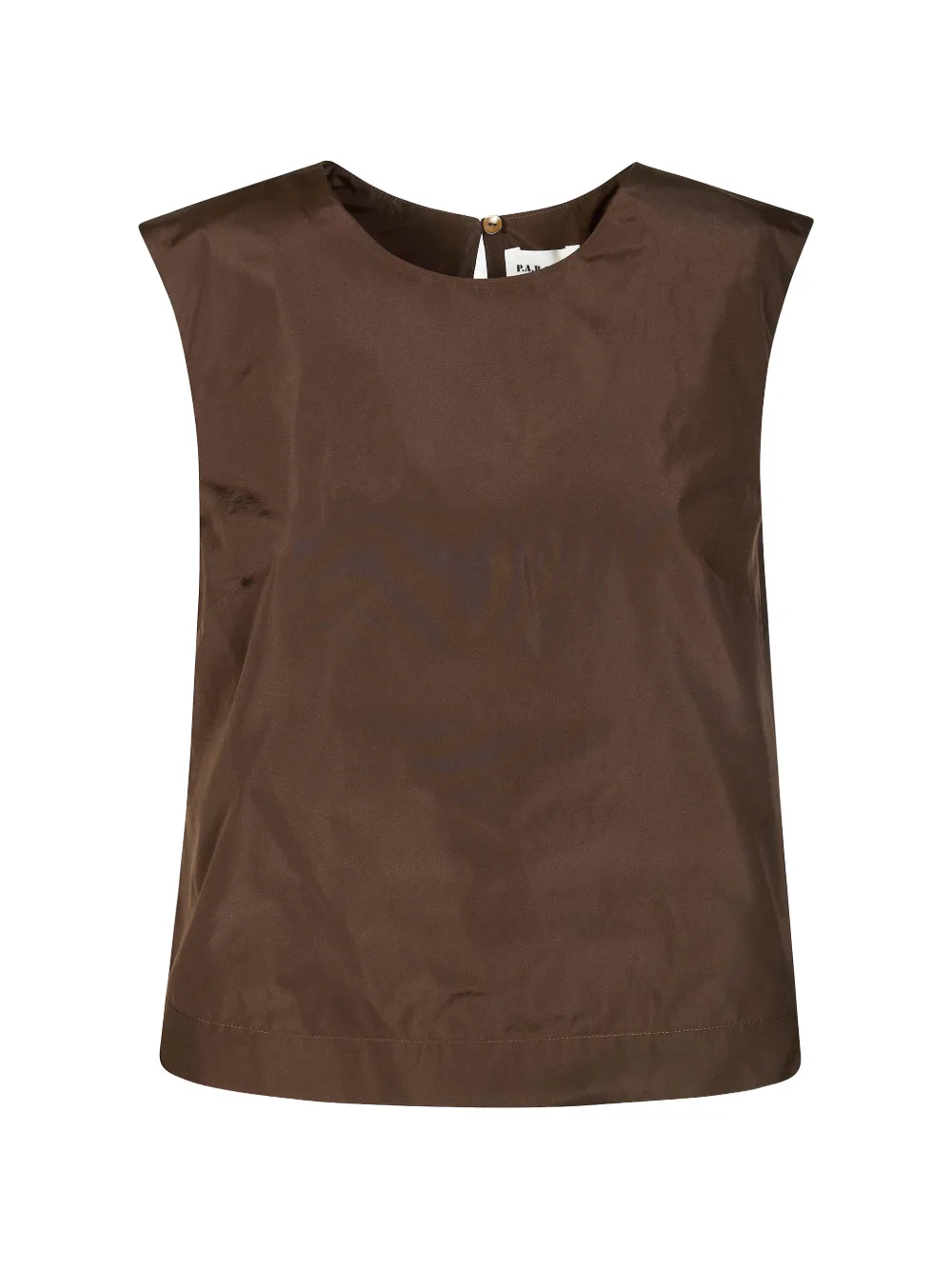 P.A.R.O.S.H. sleeveless top - Marrone