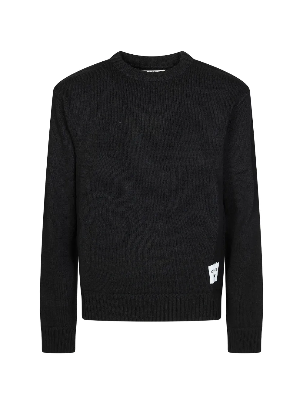 Arte Antwerp crew-neck sweater – Black