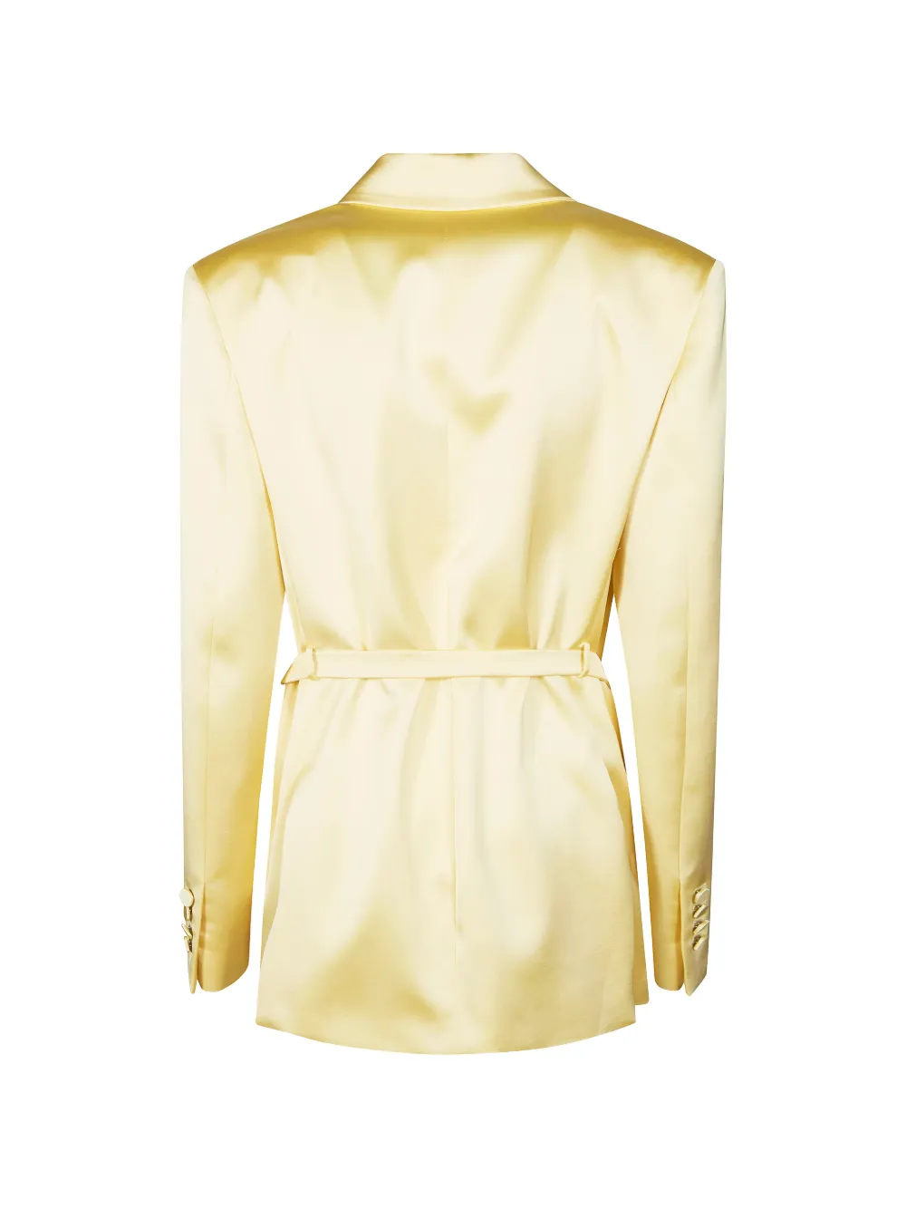  The Andamane Wilder Belted Blazer - Yellow 