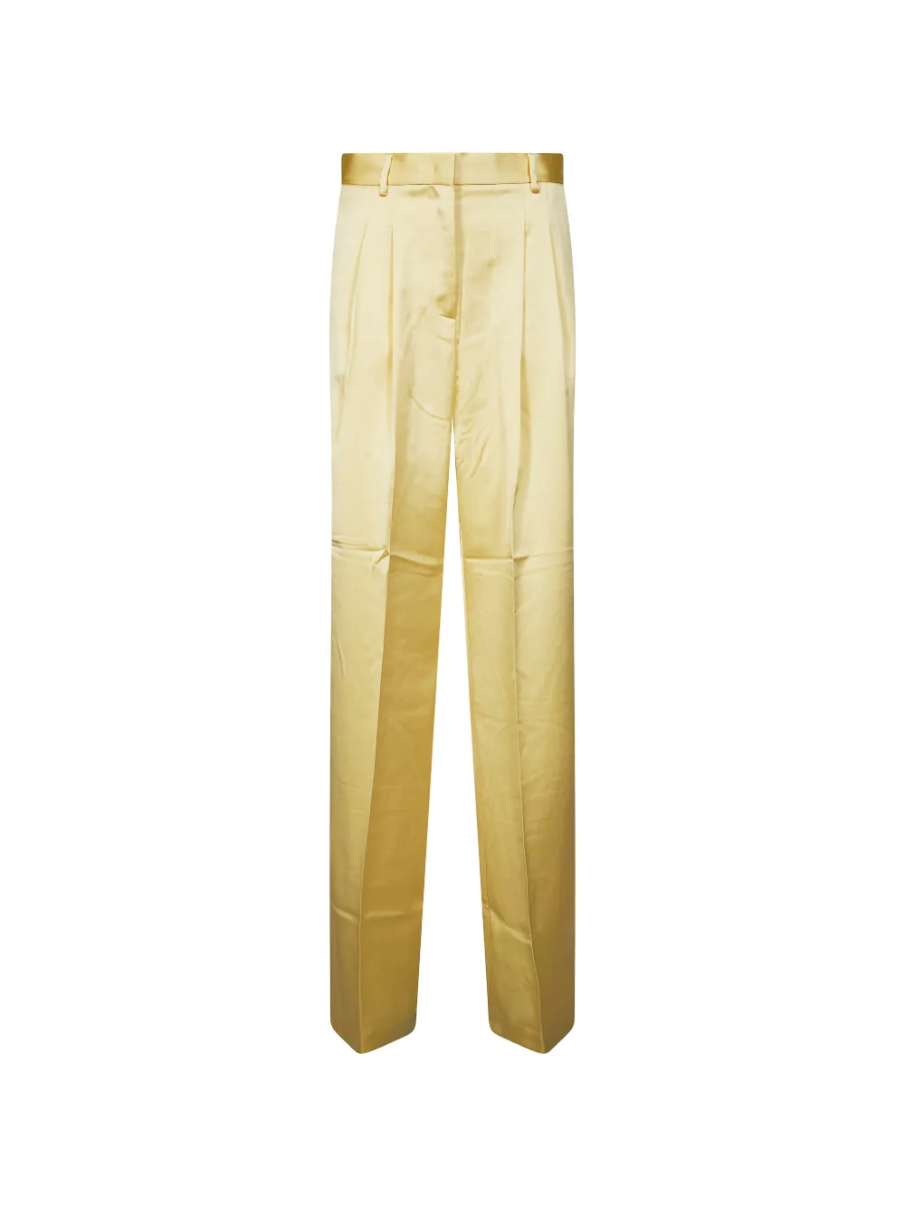 THE ANDAMANE pleated trousers - Giallo