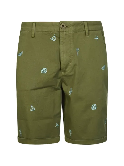 Sun68 embroidered bermuda shorts