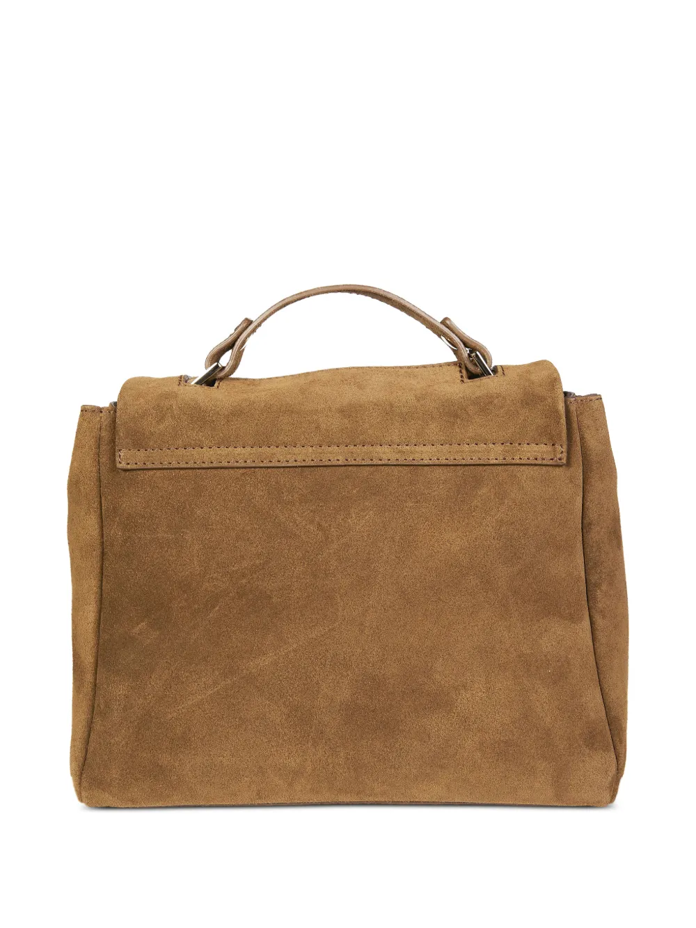 Orciani Suède shopper Bruin