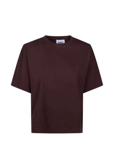 ALPHA STUDIO T-shirt squadrata in cotone