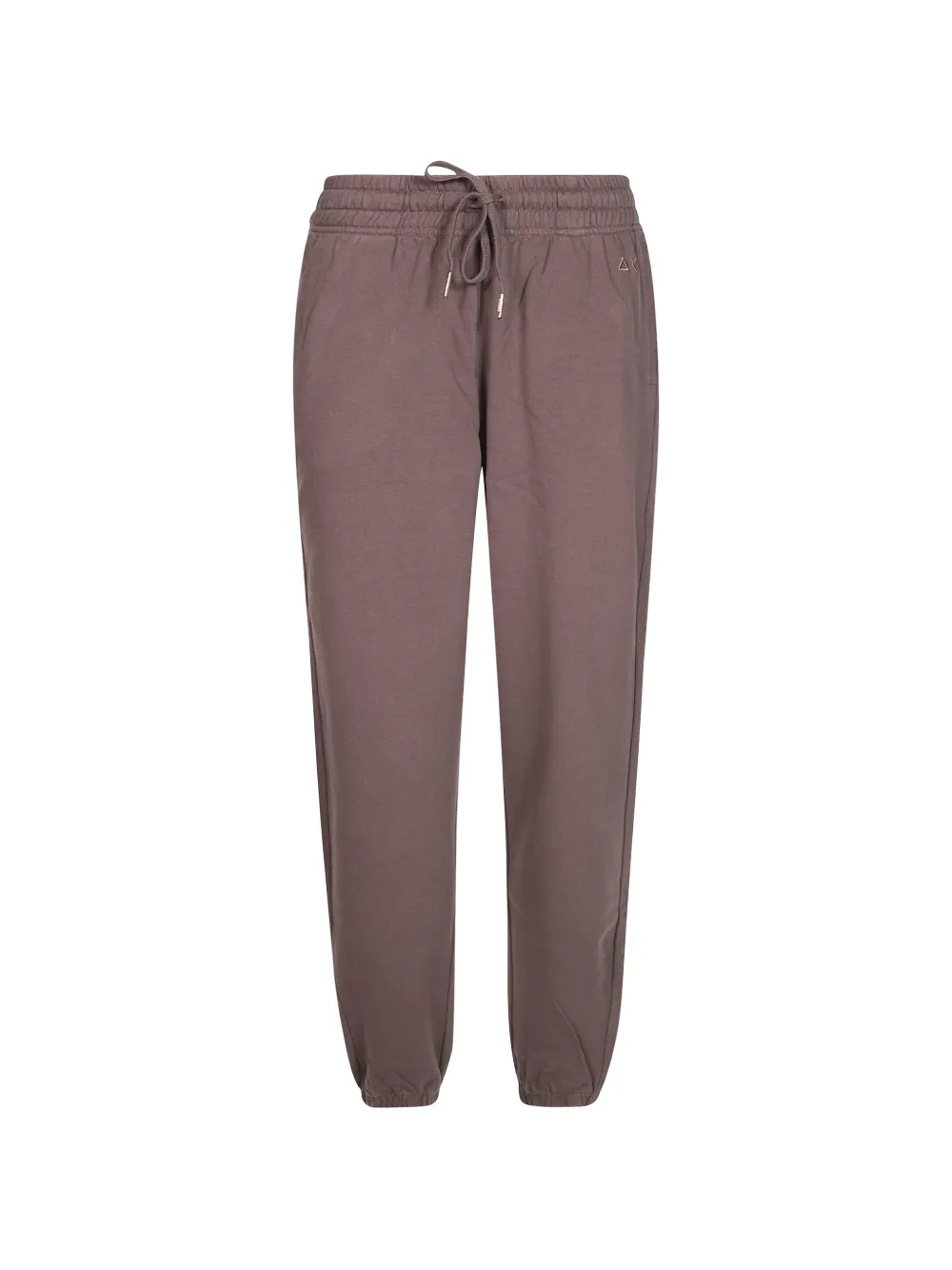 Sun68 drawstring cotton track pants - Marrone