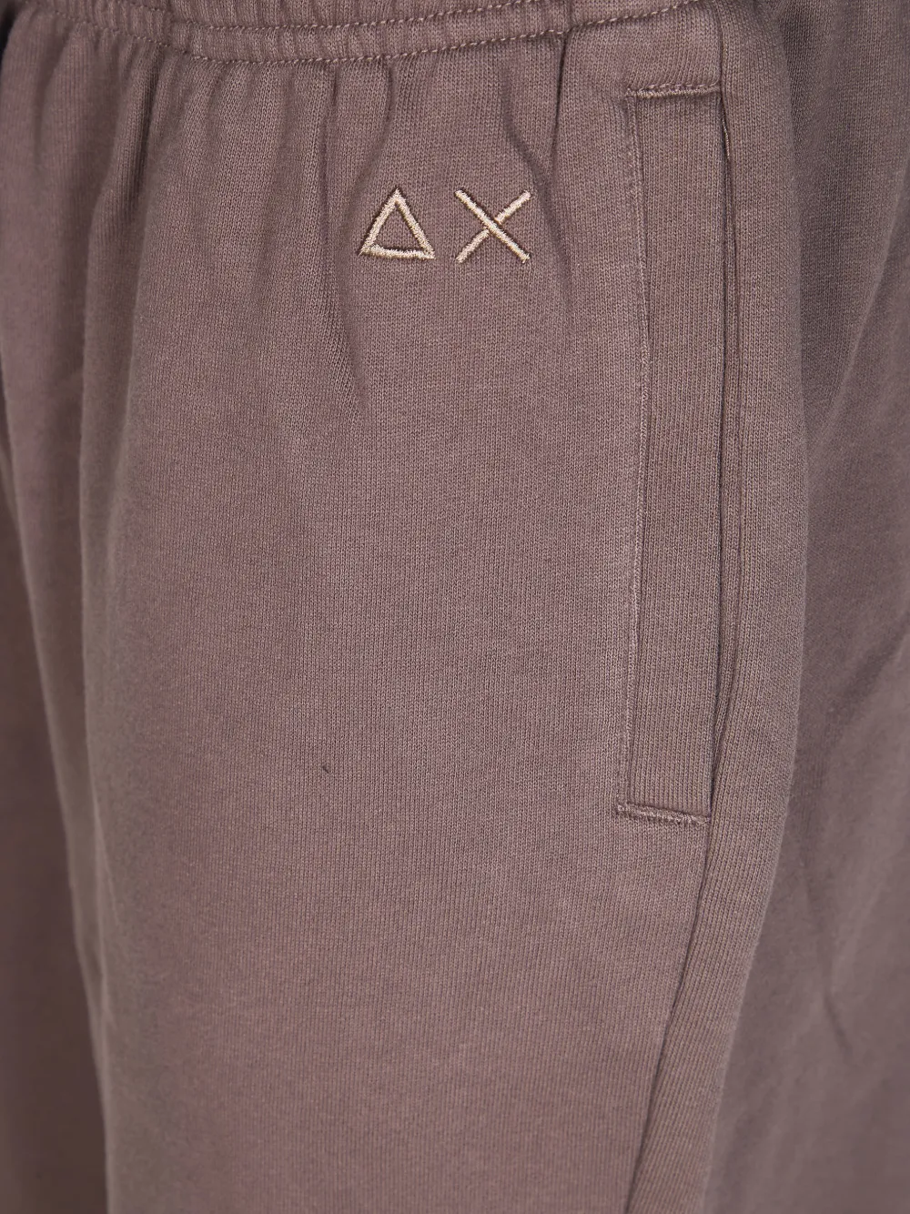  Sun68 Drawstring Cotton Track Pants - Brown 