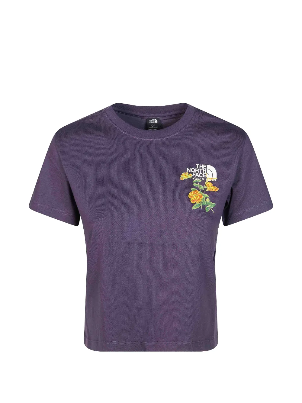 The North Face T-shirt con stampa - Viola