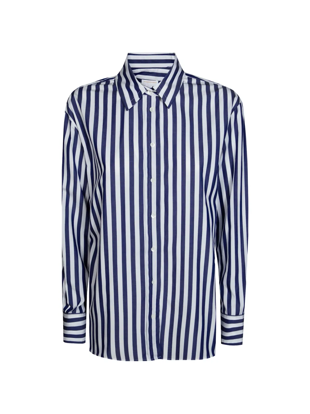 Robert Friedman striped floral shirt - Blu