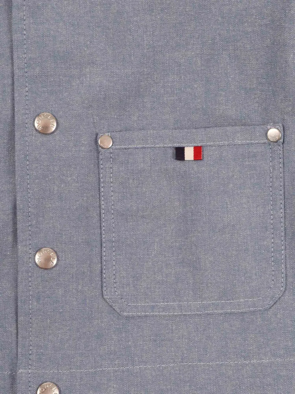  Moncler Enfant Chaqueta Nur Con Capucha - Azul 
