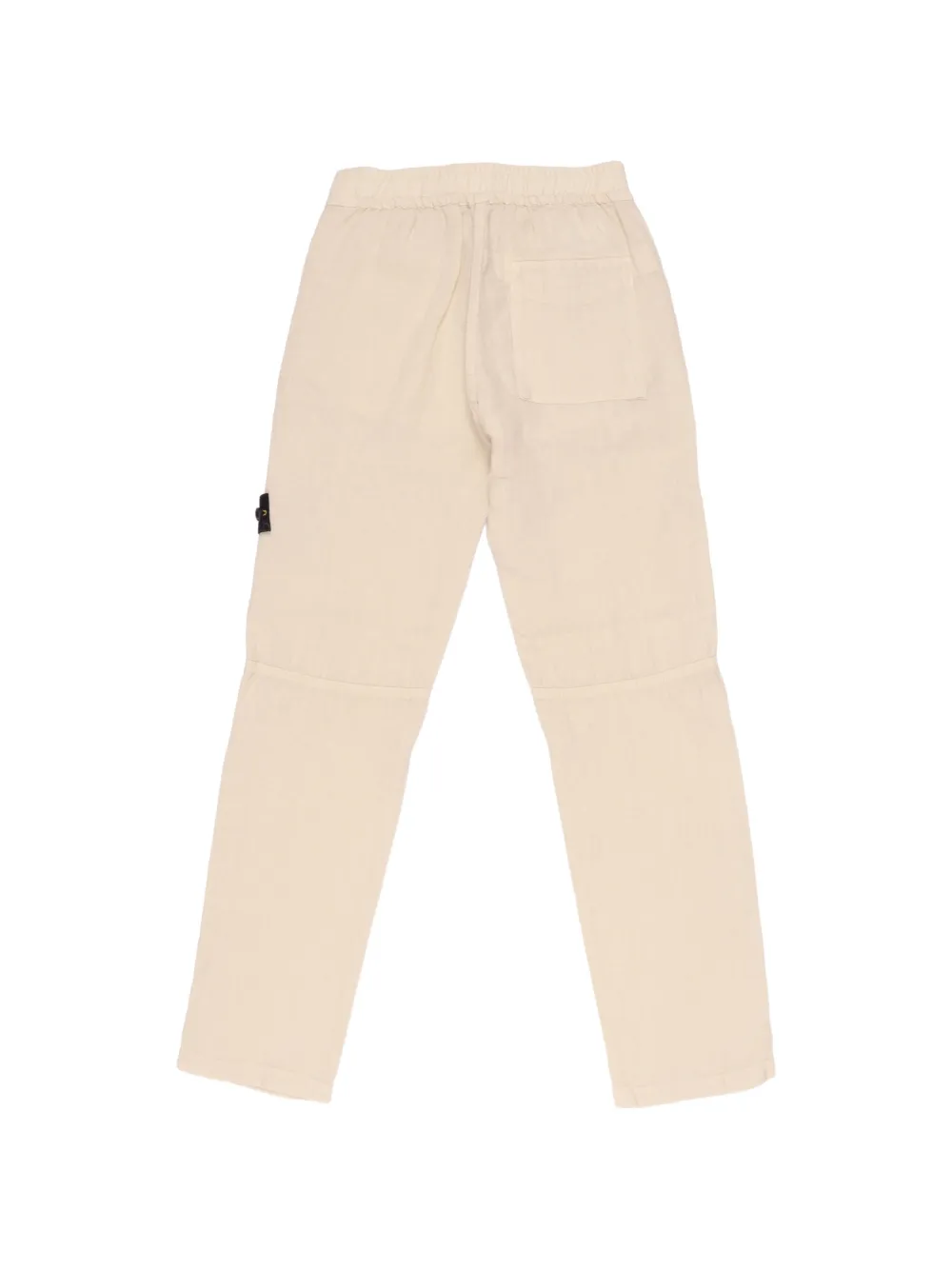 Stone Island Junior Broek met logodetail Beige