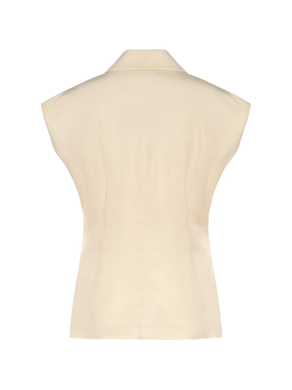  Pinko Buttoned Gilet - Neutrals 