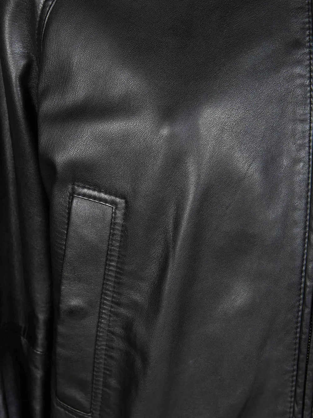  Pinko Collared Bomber Jacket - Black 