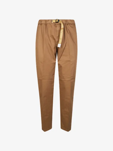 White Sand Gabardine broek met ceintuur