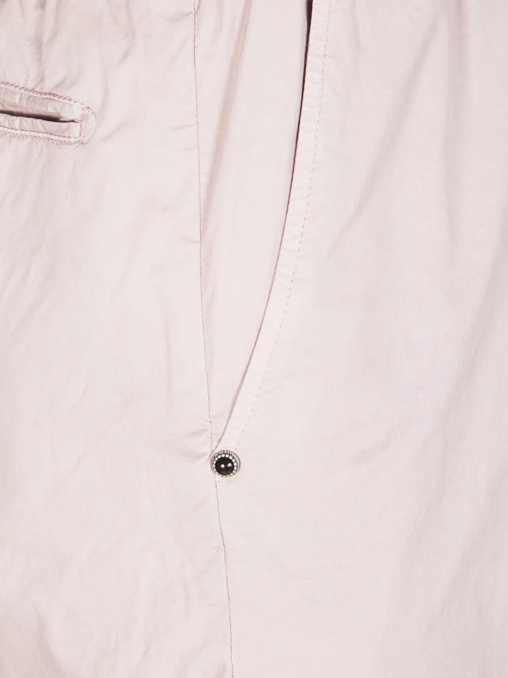  White Sand Belted Bermuda Shorts - Pink 