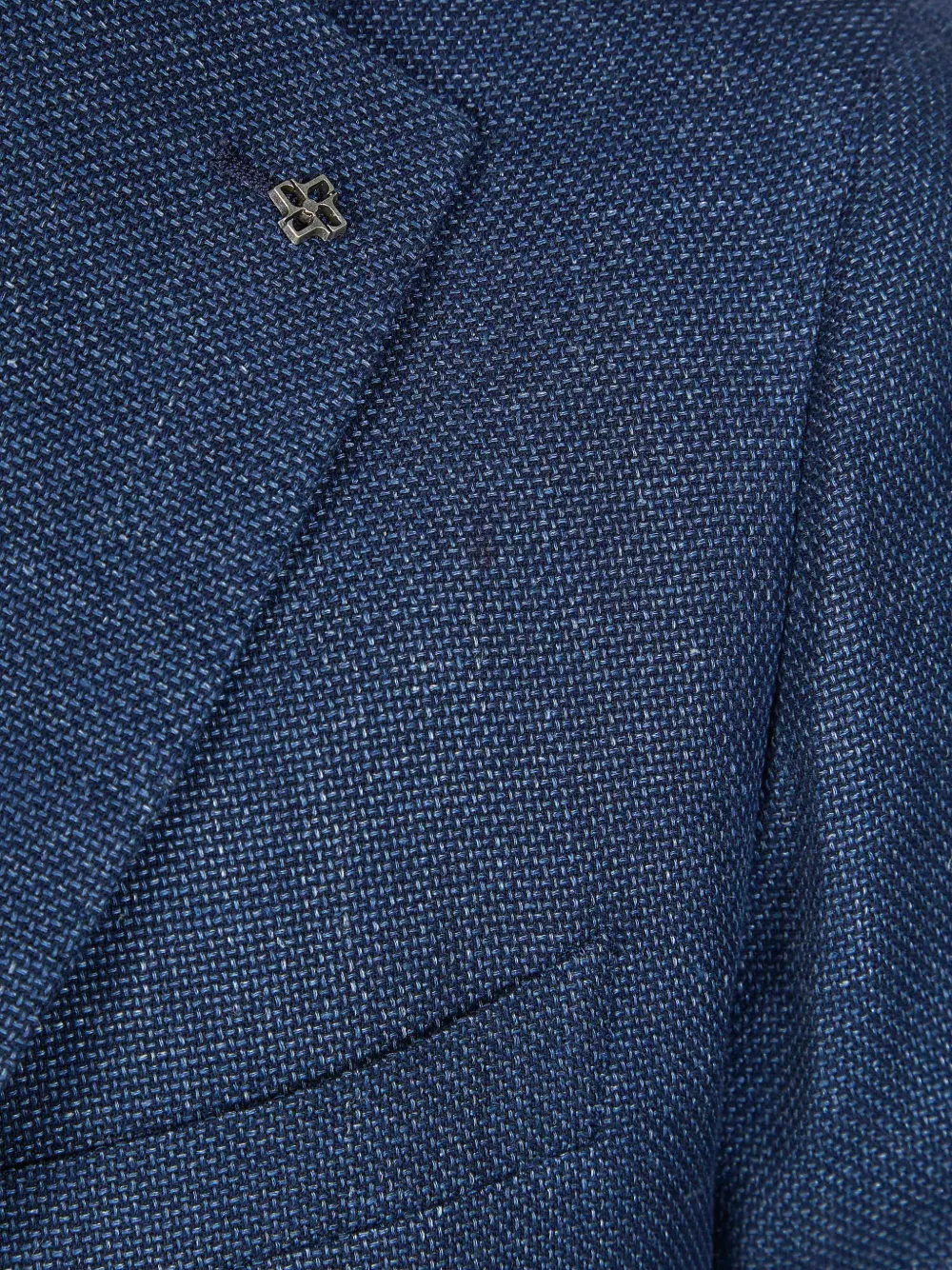 Tagliatore Blazer met enkele rij knopen Blauw