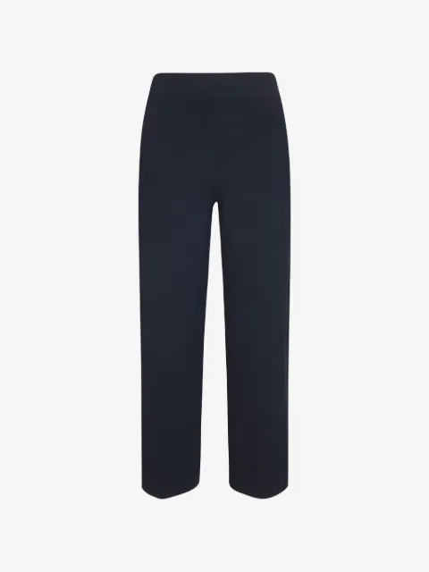 ALPHA STUDIO ribbed-knit trousers