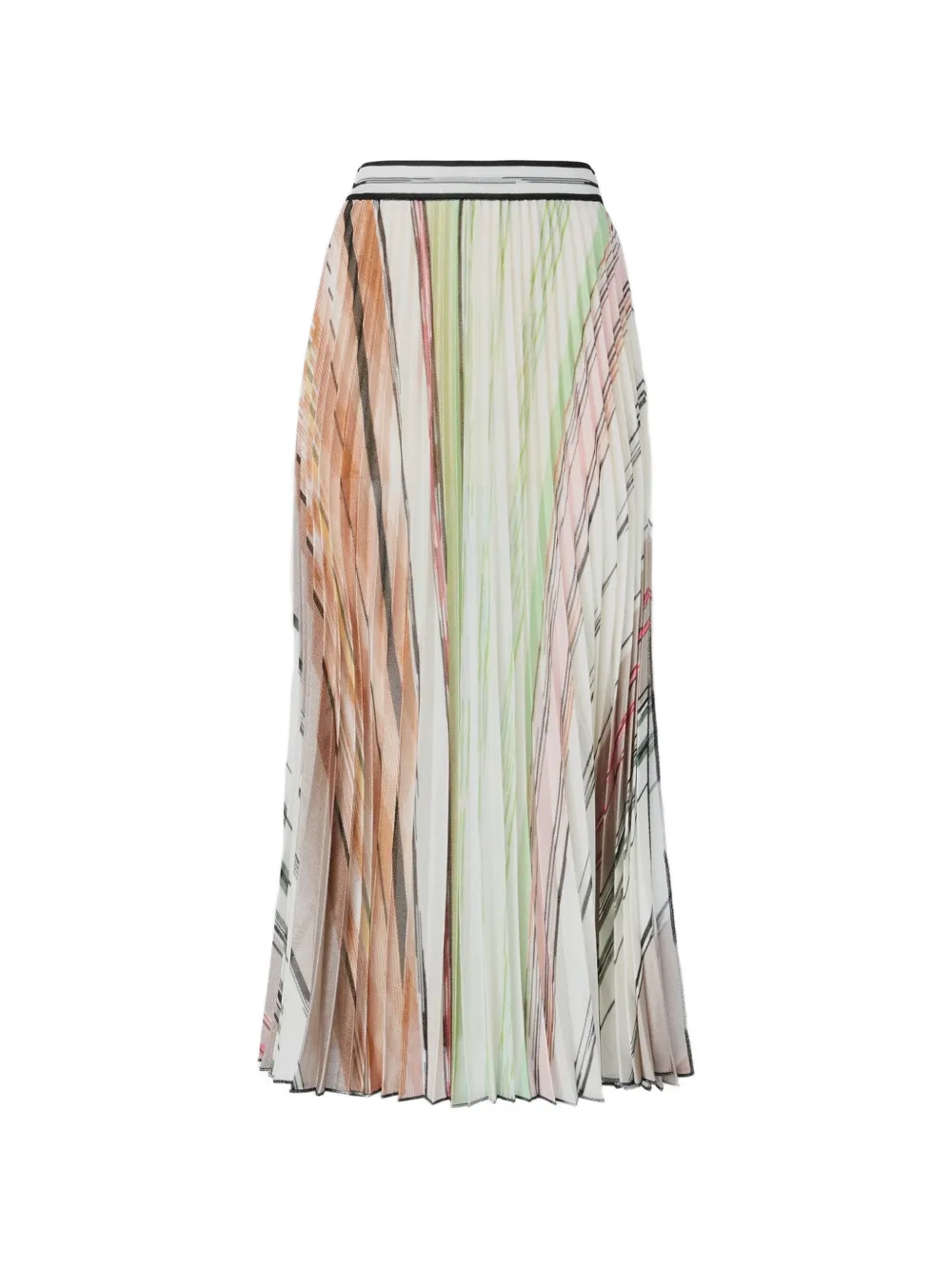 Missoni pleated midi skirt - Bianco