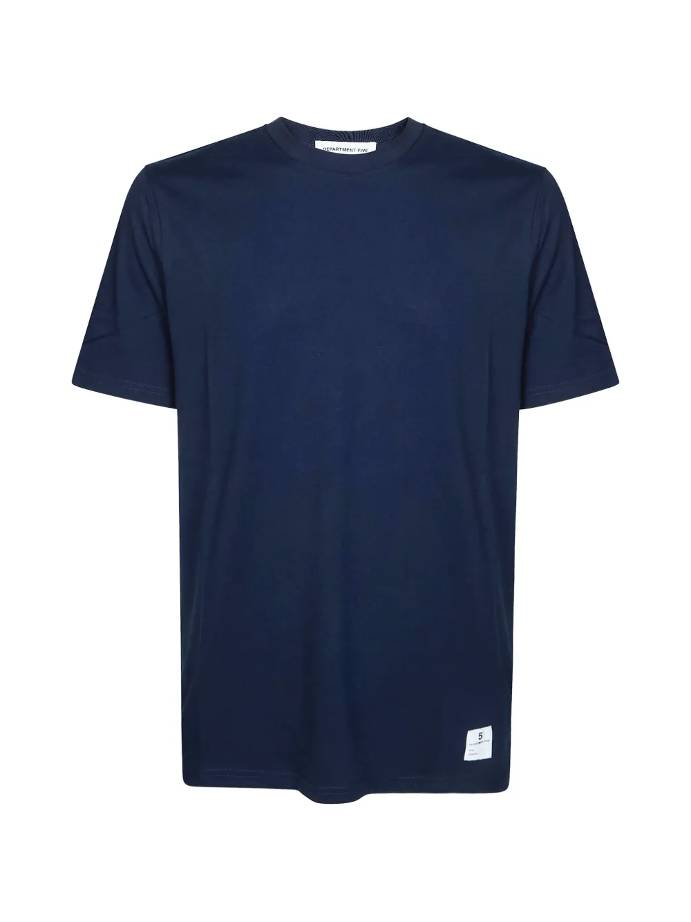Department 5 logo-patch T-shirt - Blu