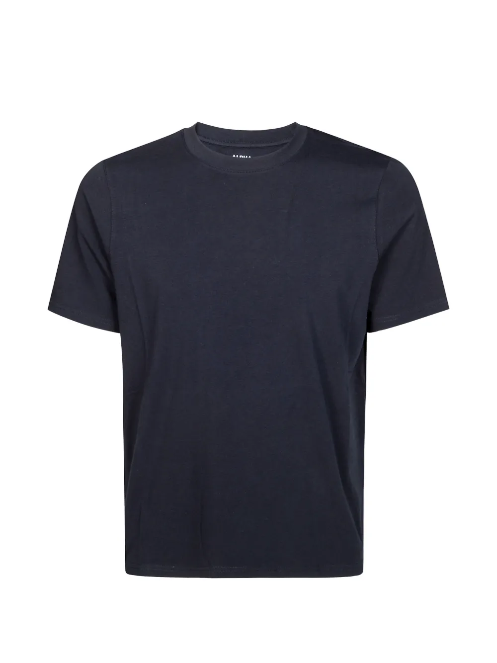 Alpha Studio Crew-neck T-shirt In Blue