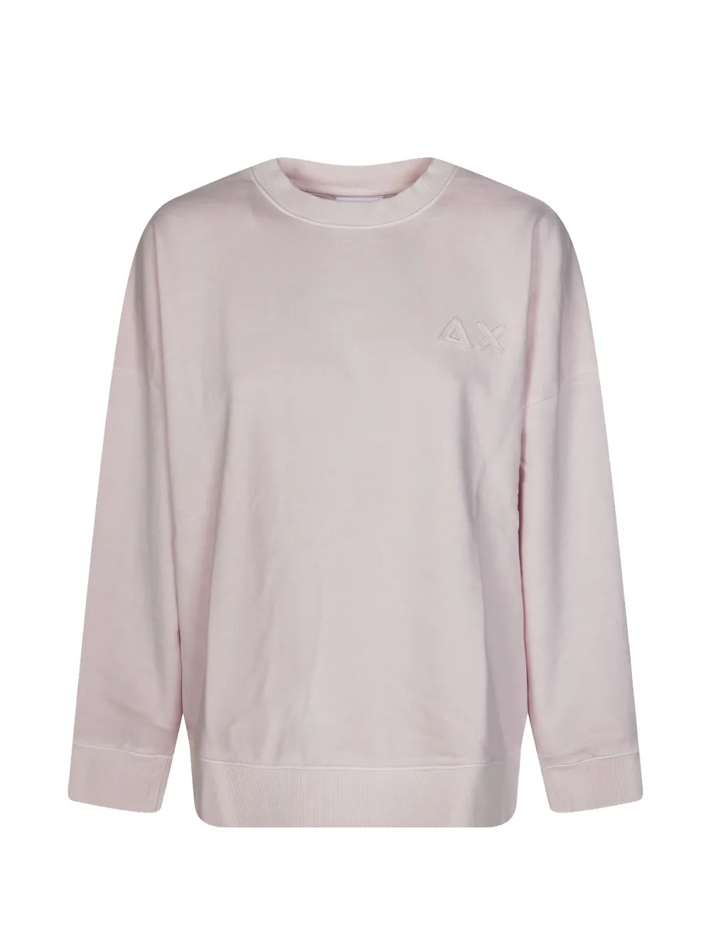 Sun68 logo-embroidered sweatshirt - Rosa