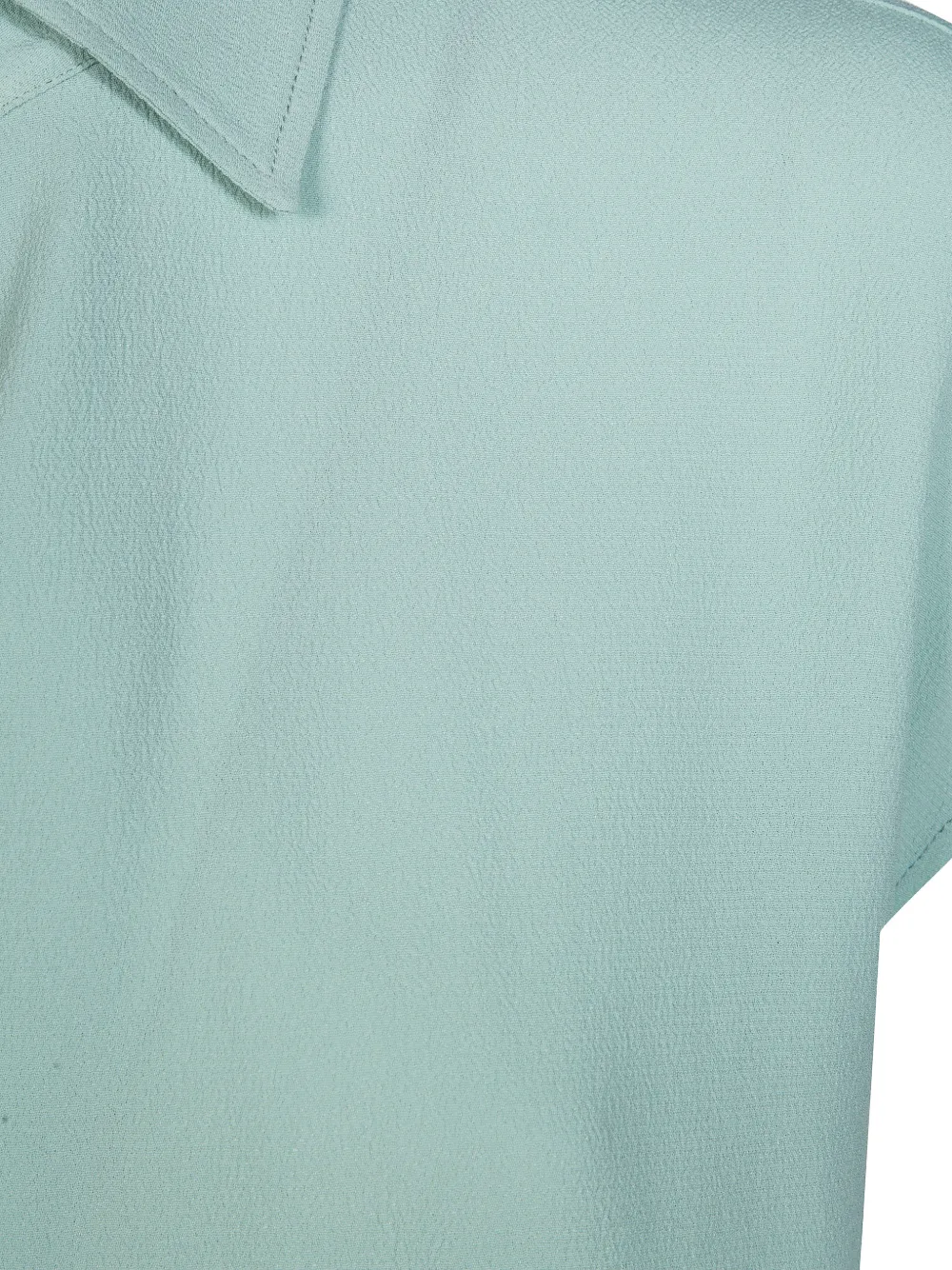  Slowear Polo De Crepé - Verde 