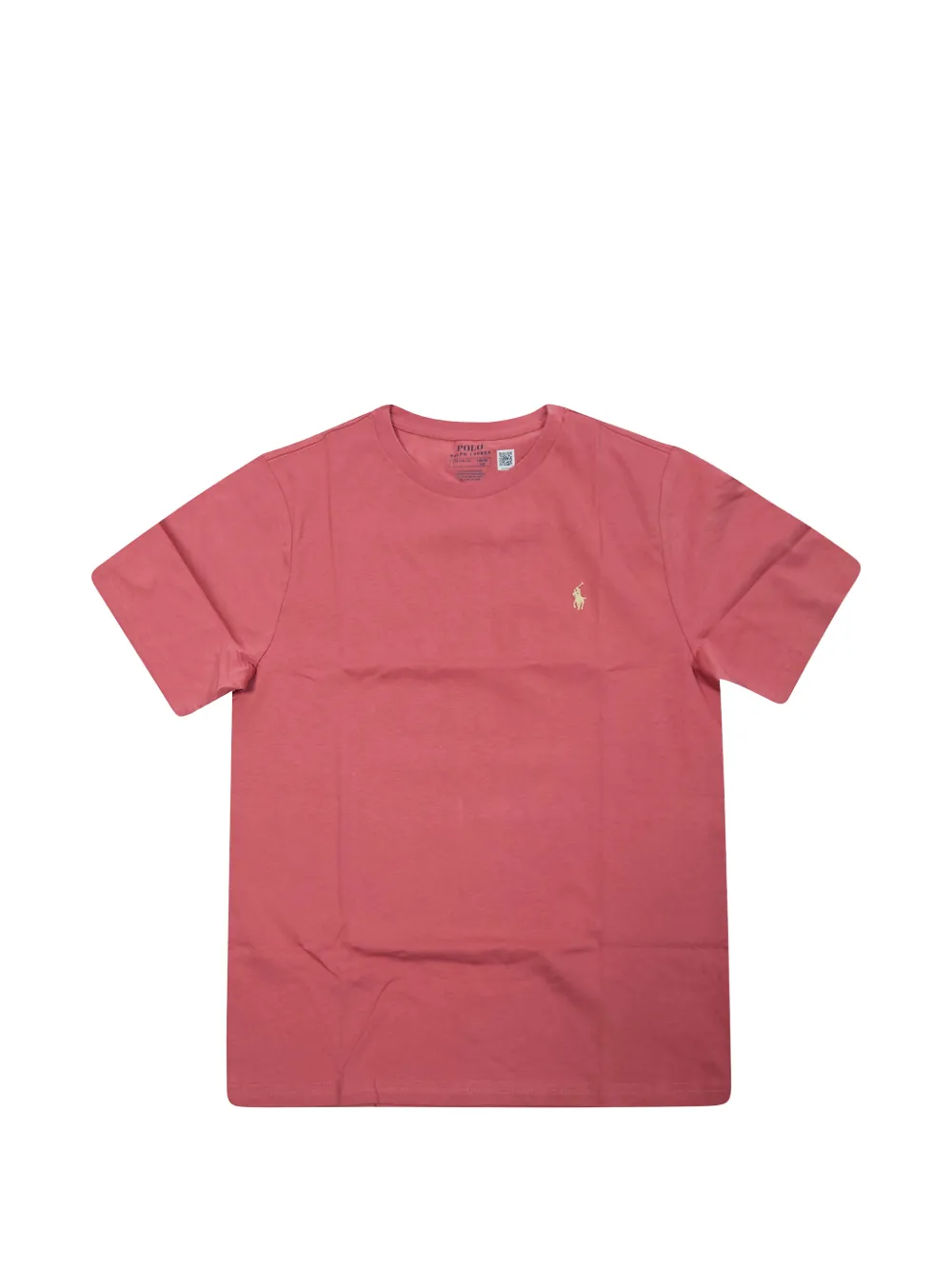 POLO RALPH LAUREN KIDS Polo Pony-embroidered T-shirt - Rosso