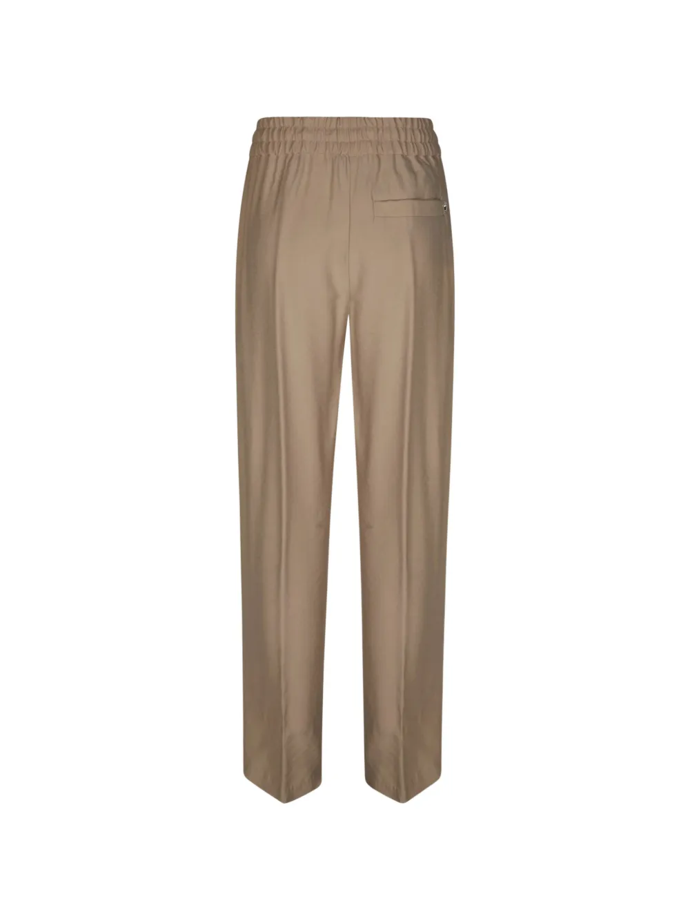 DONDUP Broek met elastische tailleband Beige