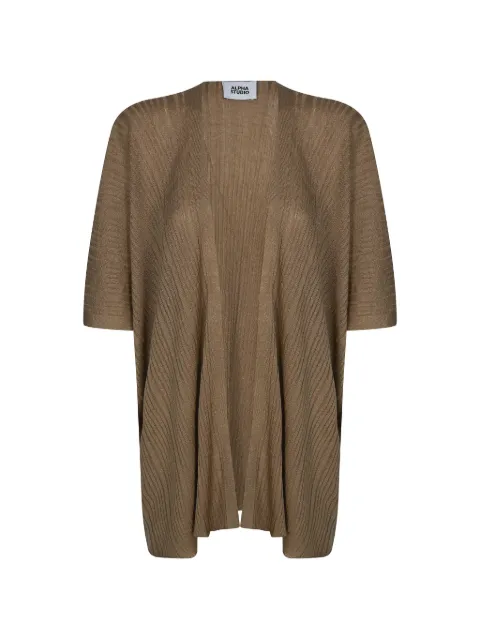 ALPHA STUDIO 골지 가디건