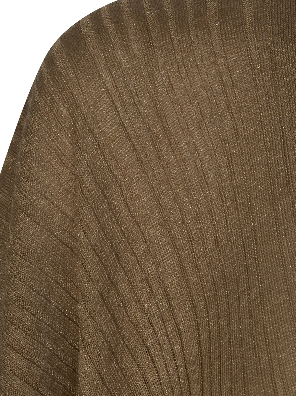  Alpha Studio Ribbed Cardigan - Brown 