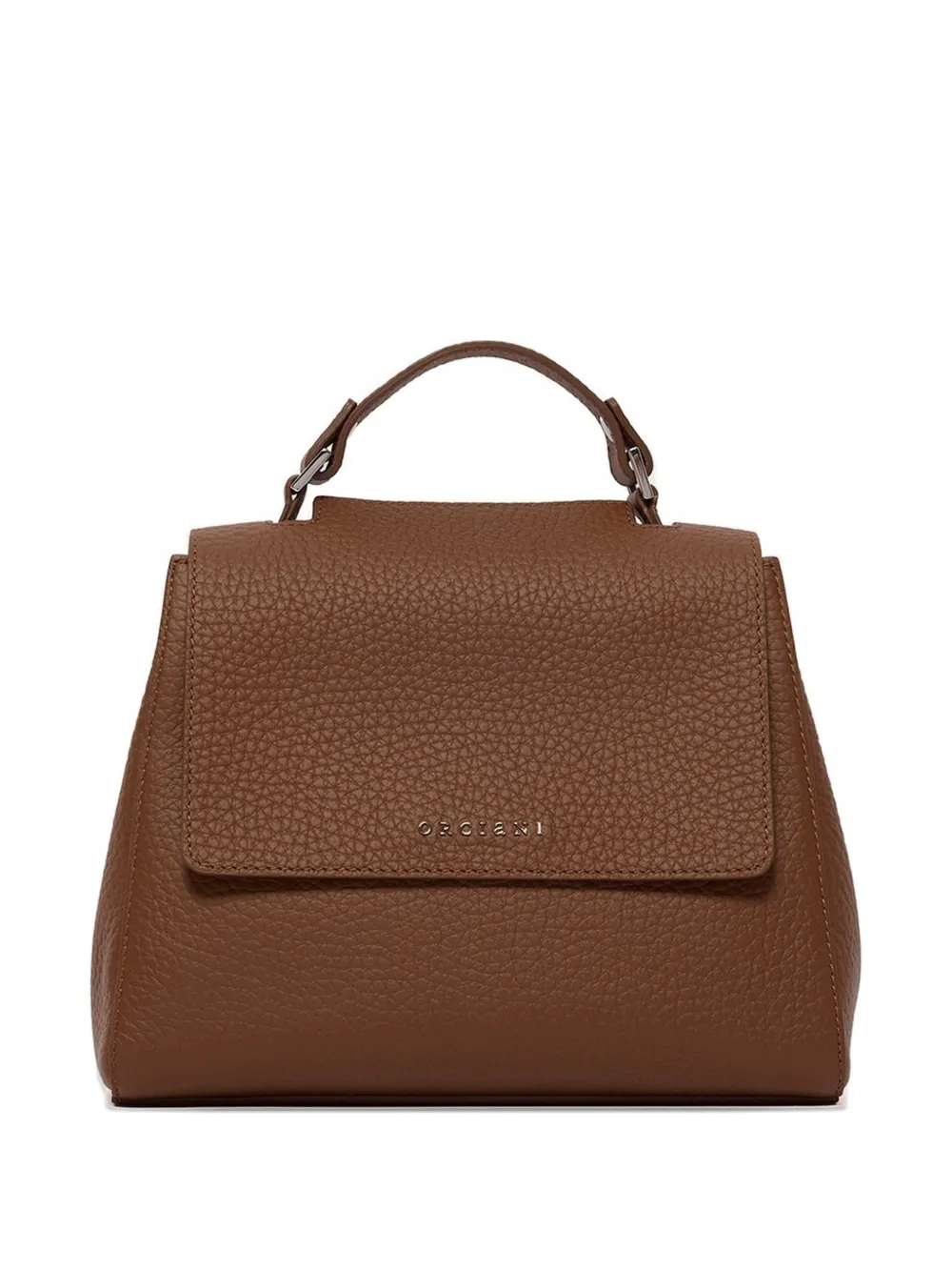 Orciani Clutch con manico - Marrone