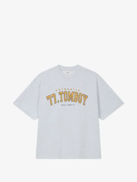 TOMBOY playera con logo estampado