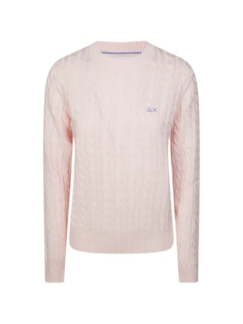 Sun68 suéter en tejido de ochos