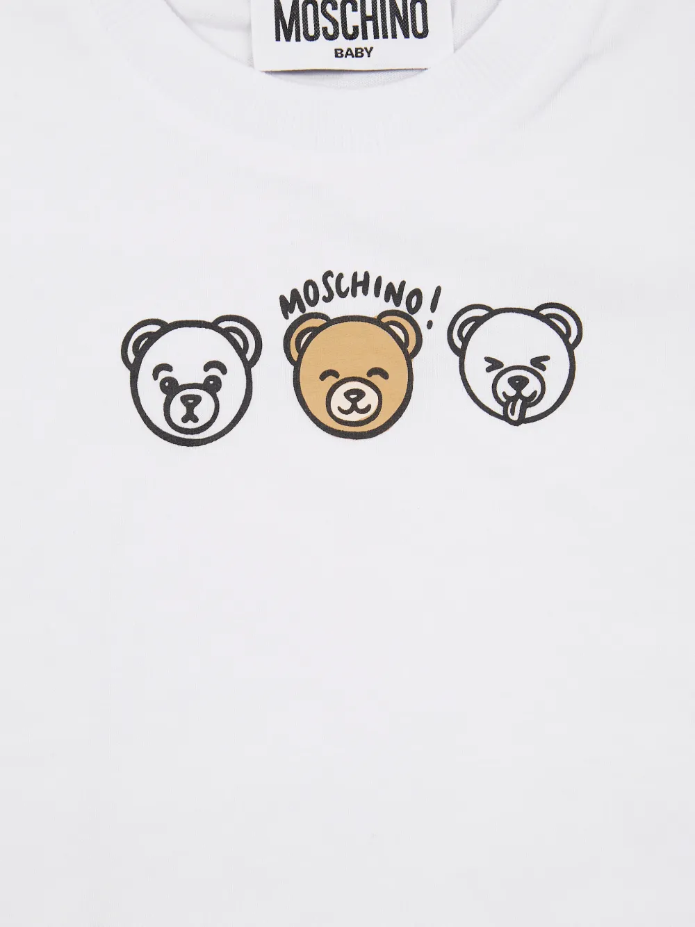 Moschino Kids T-shirt met speelgoed patroon Wit