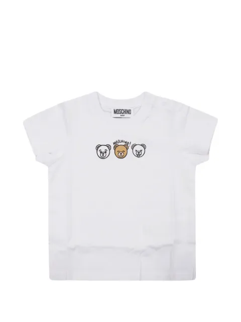 Moschino Kids playera con motivo de juguete