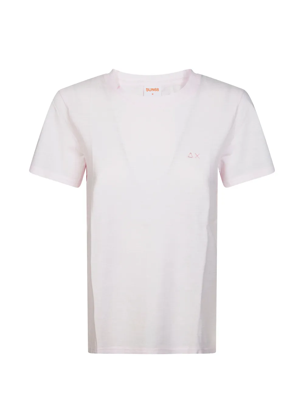 Sun68 T-Shirt mit Rundhalsausschnitt - Rosa