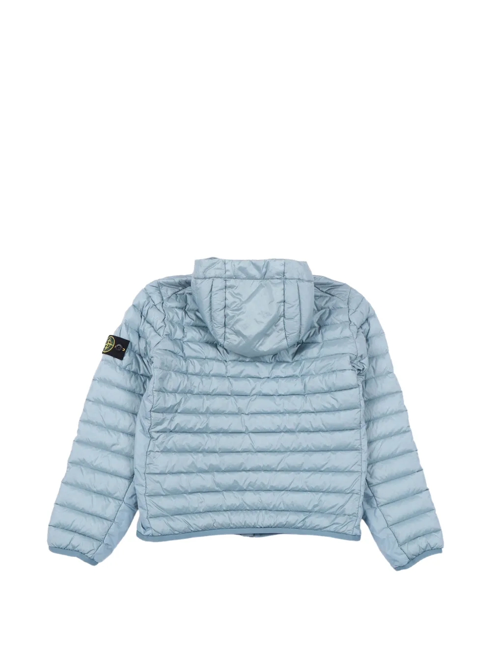 Stone Island Junior Vera Piuma jas met capuchon Blauw