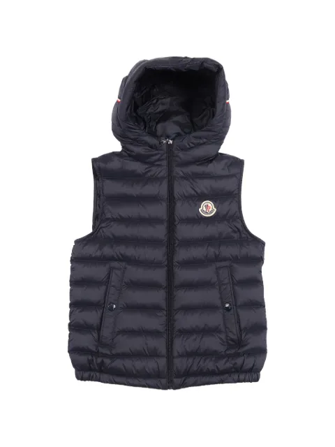 Moncler Enfant hooded quilted vest