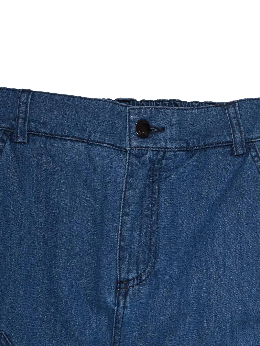 Fendi Kids Jeans met FF-logopatroon Blauw