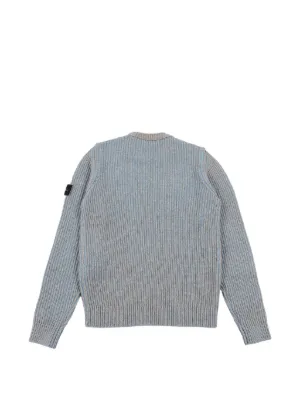 Stone Island Junior クルーネック プルオーバー | グレー | FARFETCH JP