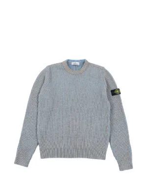 Stone Island Junior コンパスパッチ セーター | グレー | FARFETCH JP