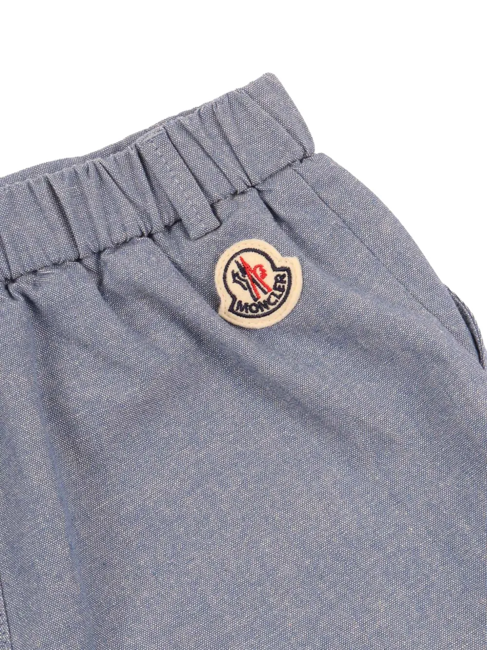 Moncler Enfant Shorts met elastische taille Blauw