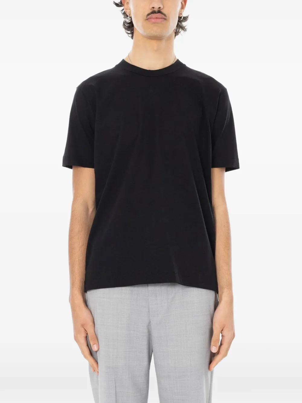 Daniele Fiesoli mercerized side-slit T-shirt