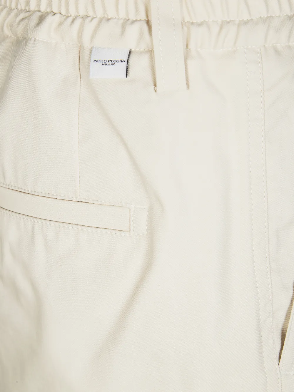  Paolo Pecora Pleated Shorts - Neutrals 
