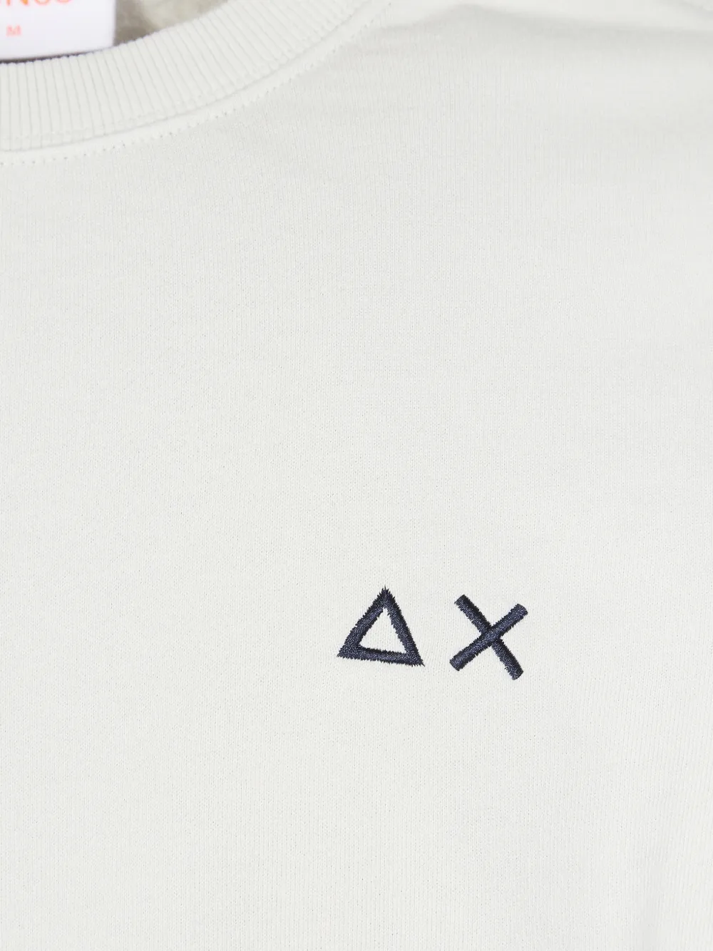  Sun68 Cotton Crew-neck Sweatshirt - Neutrals 