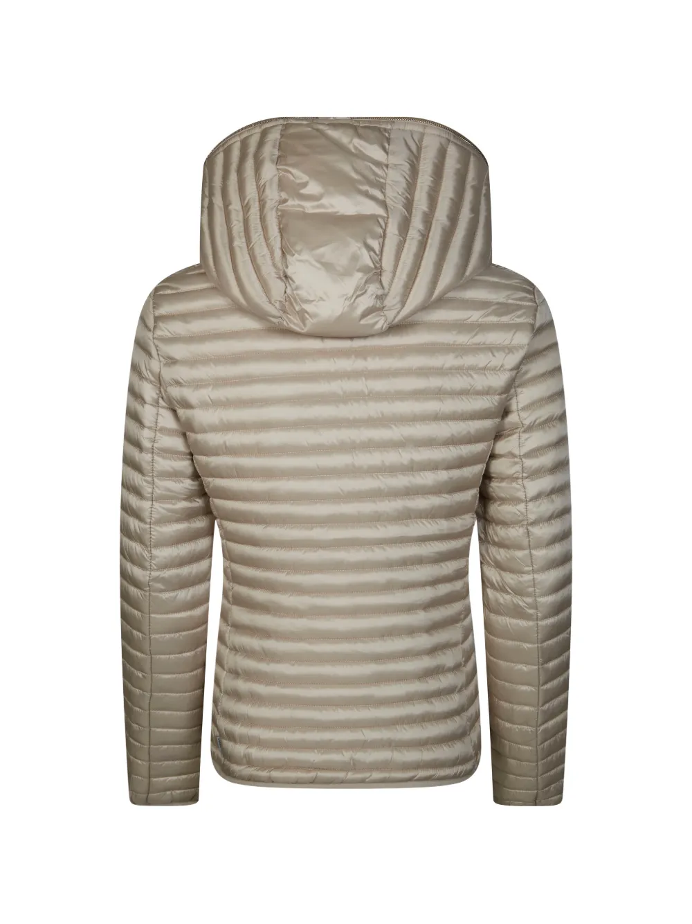  Save The Duck Hooded Quilted Jacket - Neutrals 
