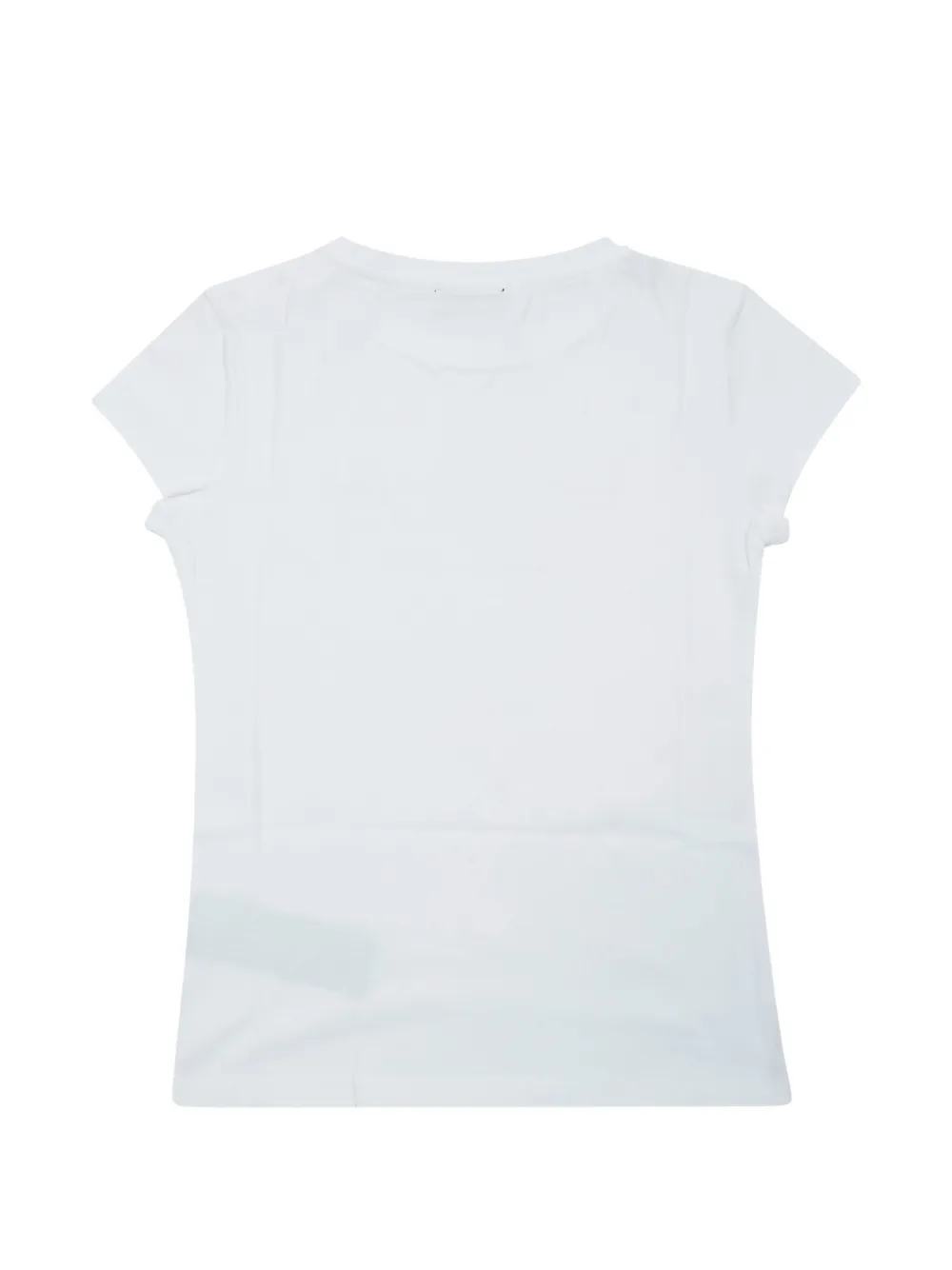  Balmain Kids Logo Button T-shirt - White 