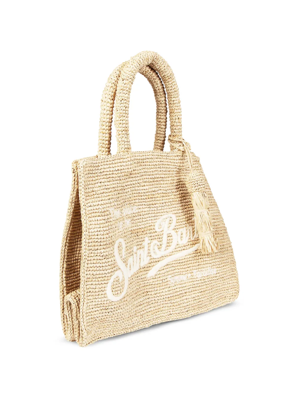 MC2 Saint Barth Colette raffia shopper Beige