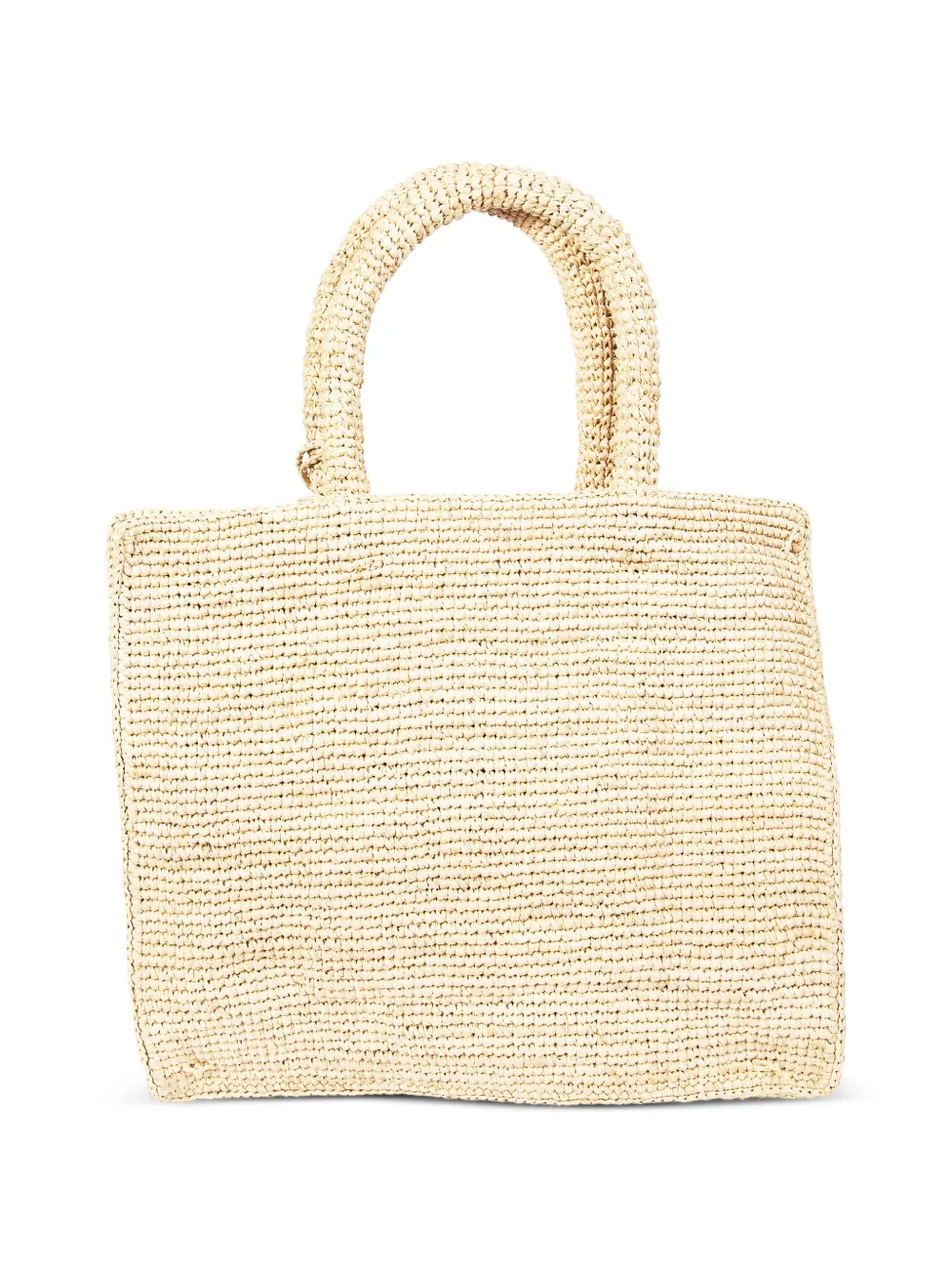 MC2 Saint Barth Colette raffia shopper Beige