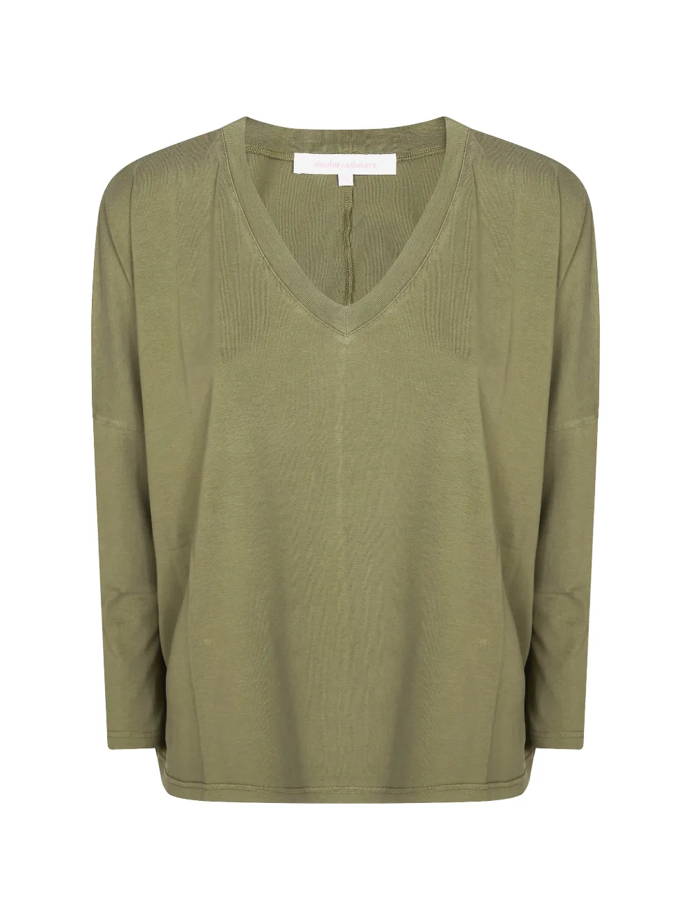 absolut cashmere V-neck sweater - Verde